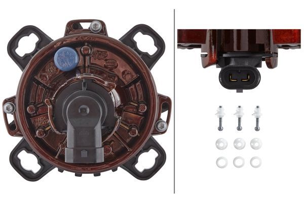 Hella Headlight Headlamp H1 Right