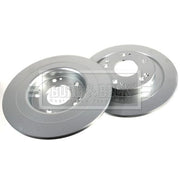 Borg & Beck 2 x Solid Rear Brake Discs BBD5321