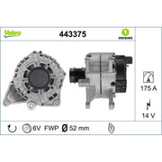 Valeo Car Alternator 12V 443375