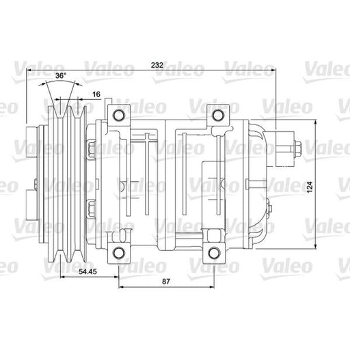 Valeo Air Conditioning Compressor 700868