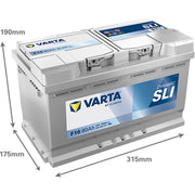Varta Battery 12V 80Ah 740A 580400074K262