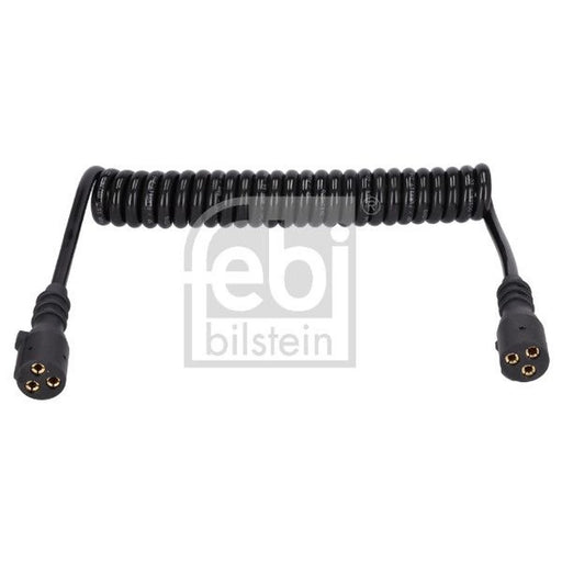 Febi Coiled Cable 3 Connectors 24V PU (Polyurethane) 44652