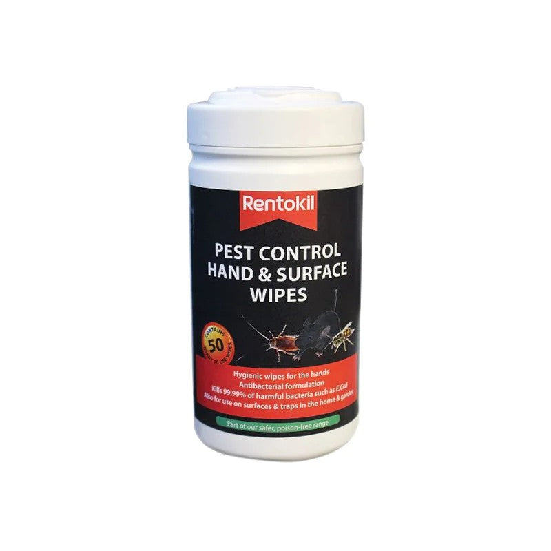 Rentokil Pest Control Hand & Surface Wipes - FPW44