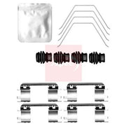 Apec Brake Pad Accessory Fitting Kit Front KIT1534
