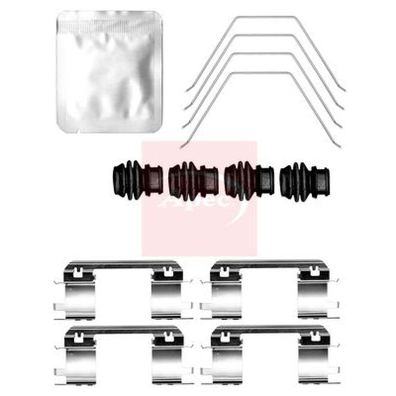 Apec Brake Pad Accessory Fitting Kit Front KIT1534