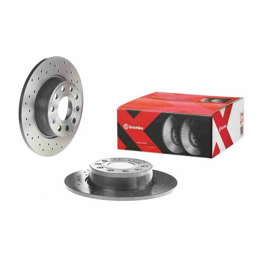 Brembo Xtra 2 x Rear Brake Discs 08.B413.1X