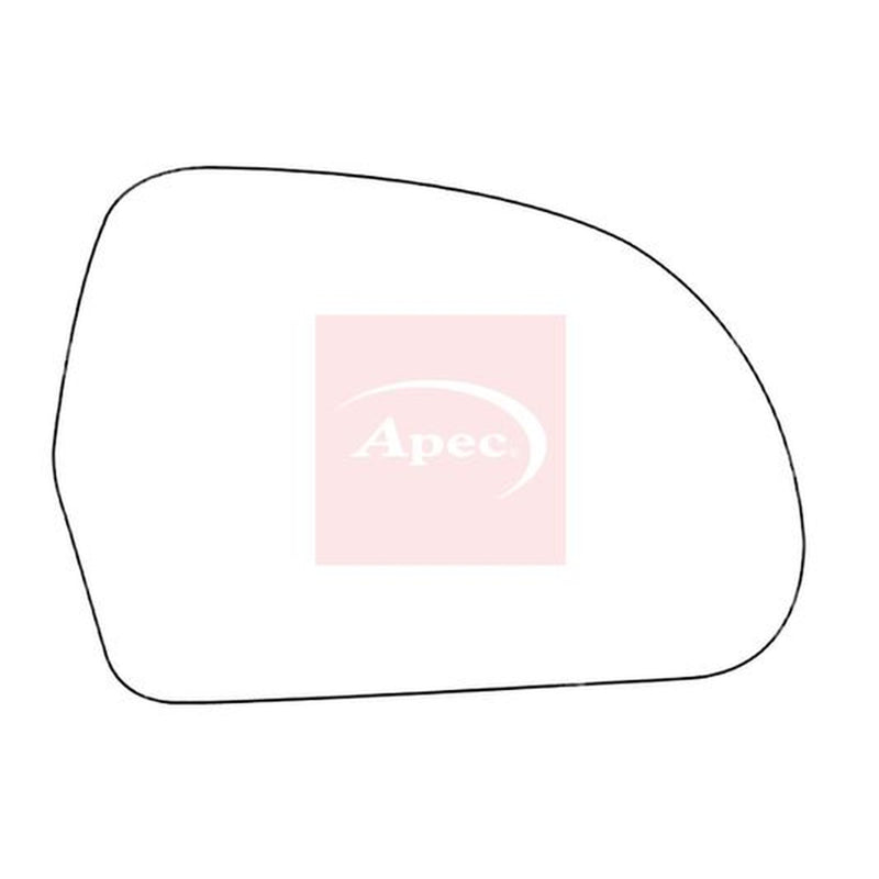 Apec Exterior Wing Mirror Glass Right AMS2088