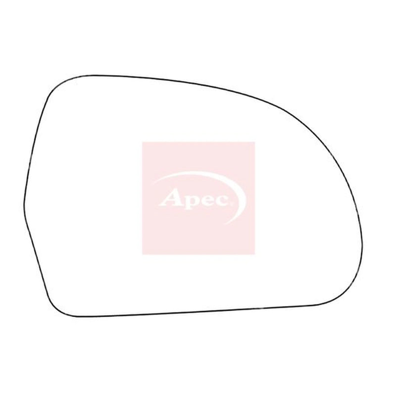 Apec Exterior Wing Mirror Glass Right AMS2088