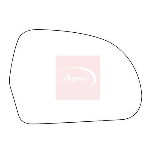 Apec Exterior Wing Mirror Glass Right AMS2088