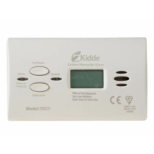 Kidde K7DCO Digital Carbon Monoxide Alarm (10-Year Sensor) - K7DCO