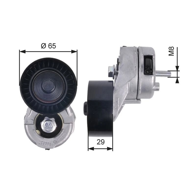 Gates Auxiliary Belt Tensioner T38356