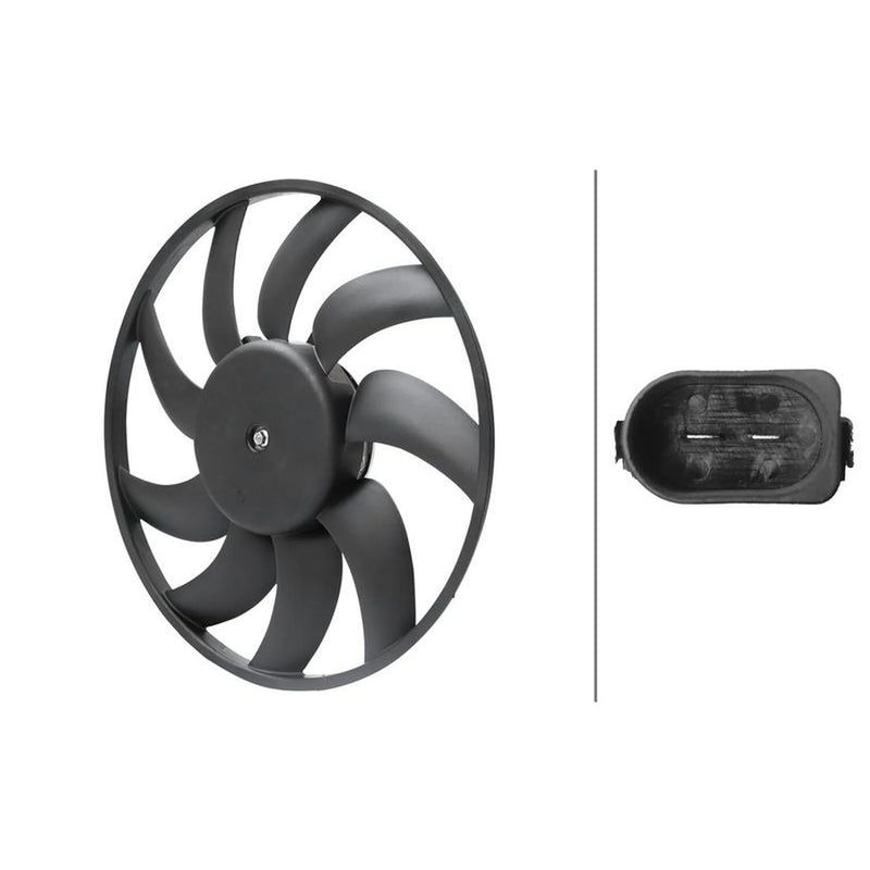 Hella Engine Cooling Fan Right 8EW 366 420-261
