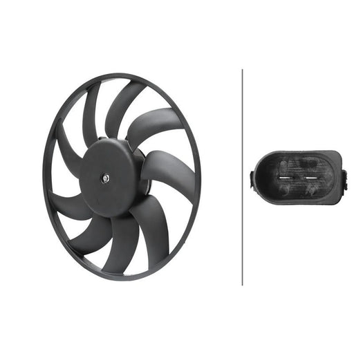 Hella Engine Cooling Fan Right 8EW 366 420-261