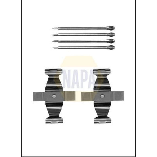 NAPA Brake Pad Accessory Fitting Kit Front NFK1287