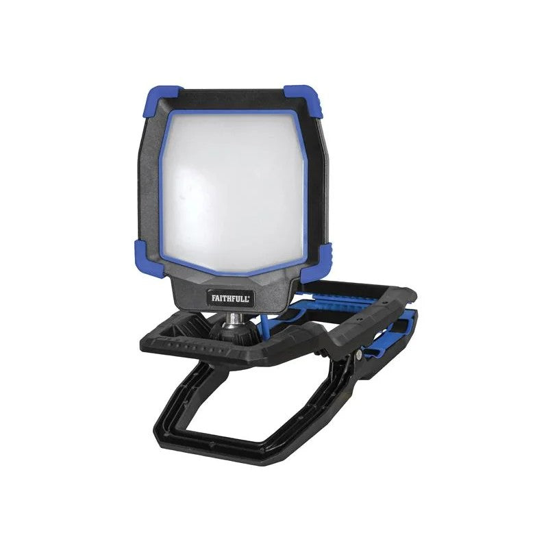 Faithfull Power Plus LED Clip Light 40W 110-240