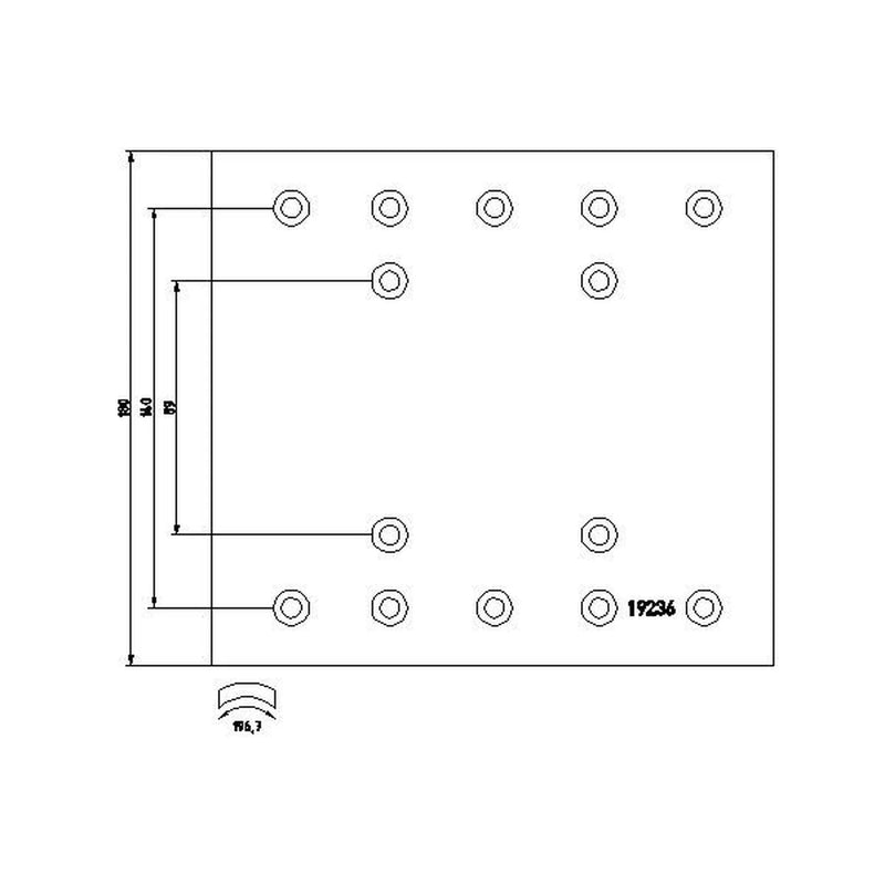 Textar Textar Cv Brake Lining Set 1923602 318393341014 1923602