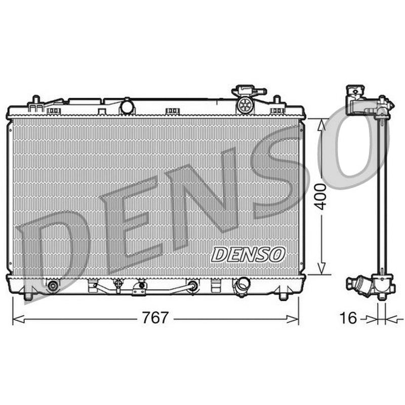 Denso Engine Radiator DRM50030