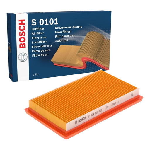 Genuine Bosch Car Air Filter S0101 Fits Nissan Note Cvtc - 1.6 - 06-13 F02640010 Bosch  - Town Parts