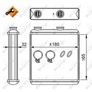 NRF Heater Matrix Core Heat Exchanger 54298
