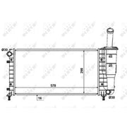 NRF Engine Radiator 53601
