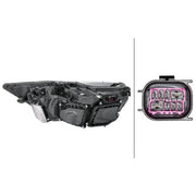 Hella Headlight Headlamp LED Right 1ZX 013 378-141
