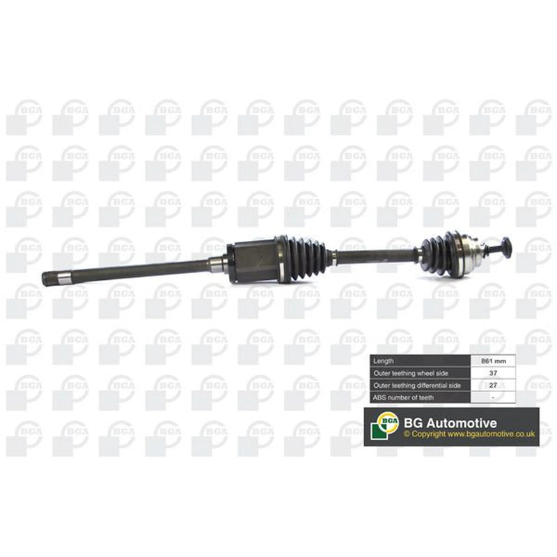 BGA CV Drive Shaft Driveshaft Front Right DS0903R
