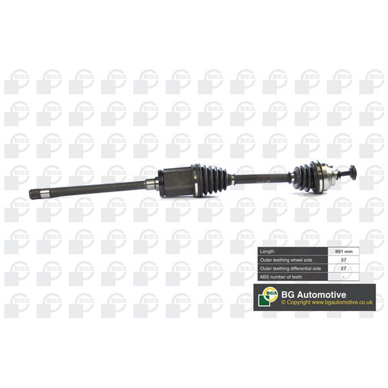 BGA CV Drive Shaft Driveshaft Front Right DS0903R