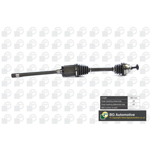 BGA CV Drive Shaft Driveshaft Front Right DS0903R