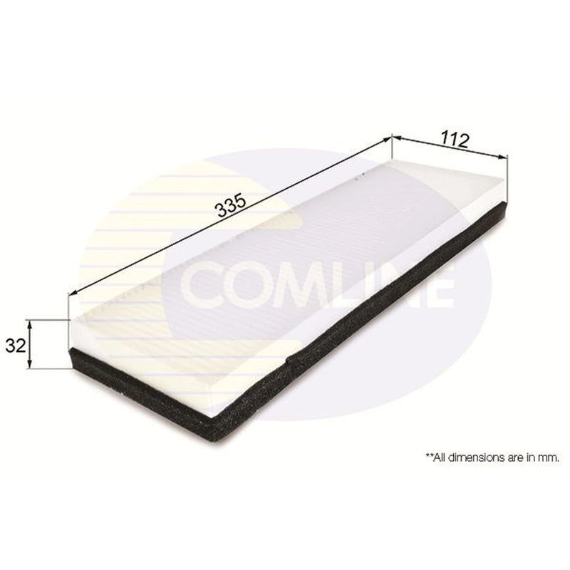 Comline Cabin Air Filter (Pollen Filter) EKF242