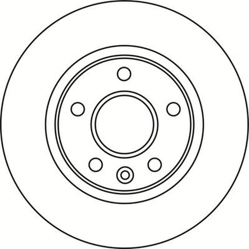 Abtex 2 x Vented Front Brake Discs BD1613V