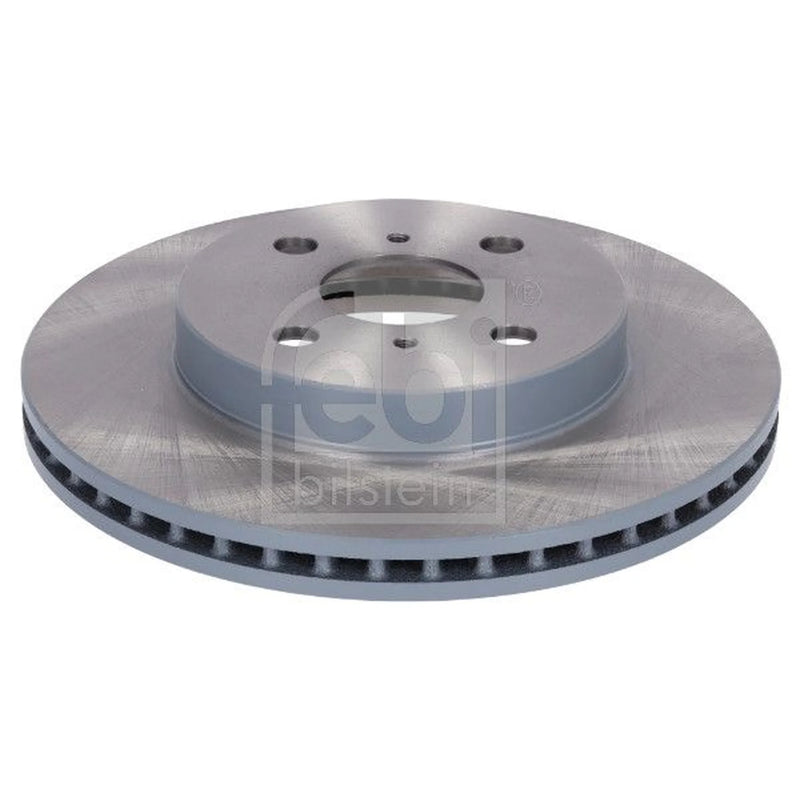 Febi 2 x Internally Vented Front Brake Discs 192743