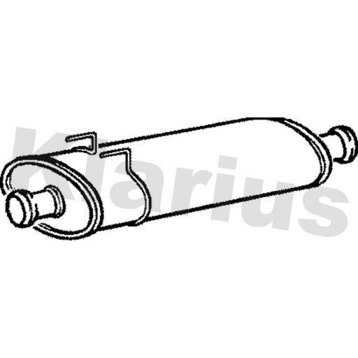 Klarius Box With Centre Pipe Centre RN733A