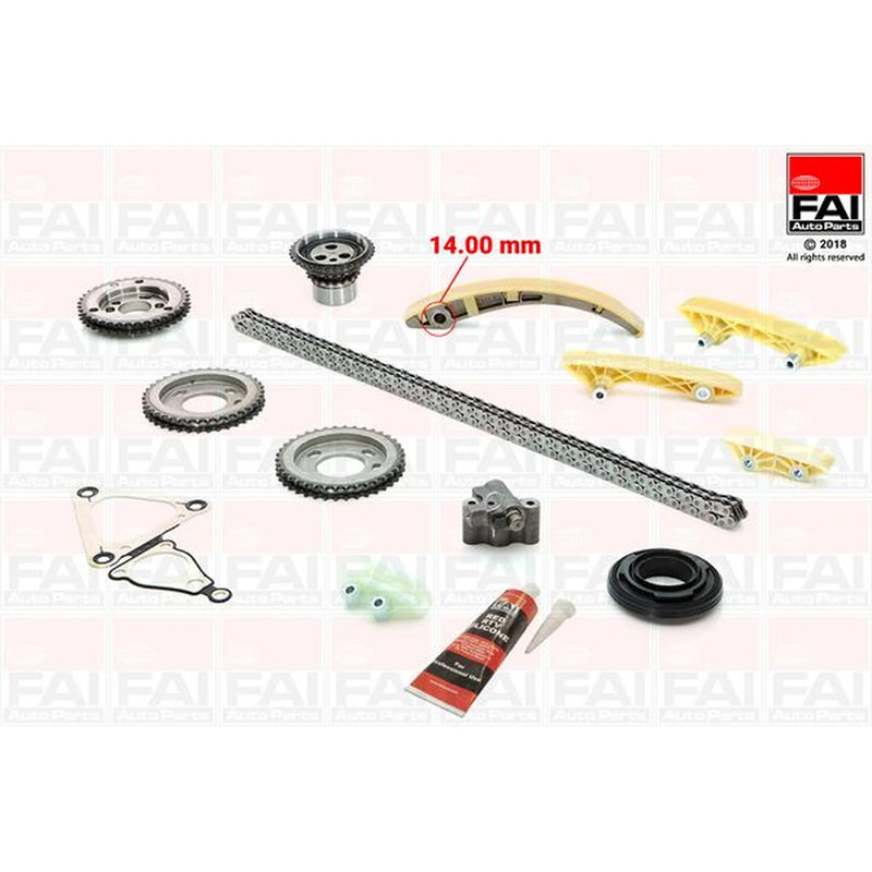 FAI 14 x Timing Chain Kit Set 132 Links TCK160