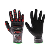 Scan Nitrile Palm Impact Cut D Gloves - L (Size 9) - NJC3266DQS