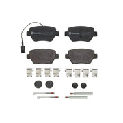 Brembo 4 x Rear Brake Pad Set P48004
