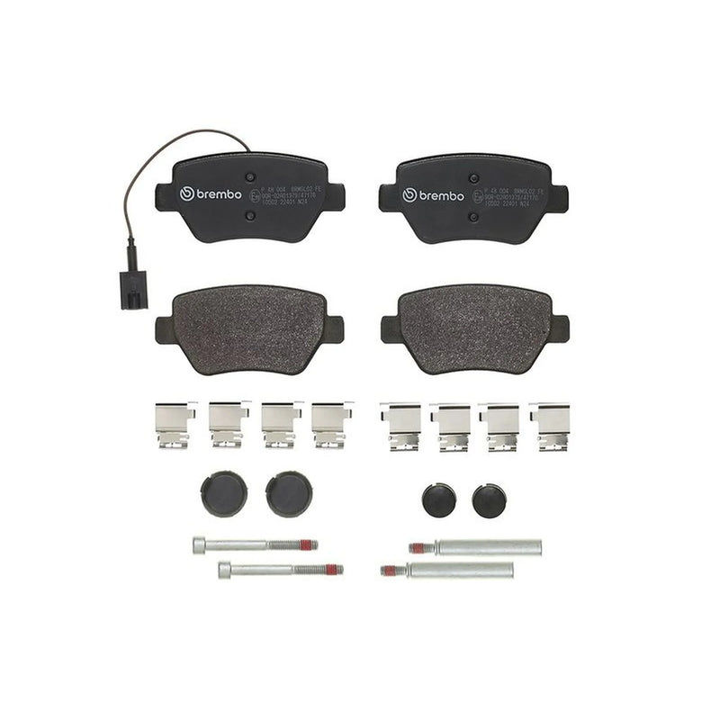 Brembo 4 x Rear Brake Pad Set P48004
