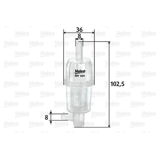 Valeo Fuel Filter Element 587523