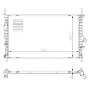 NRF Engine Radiator 59293