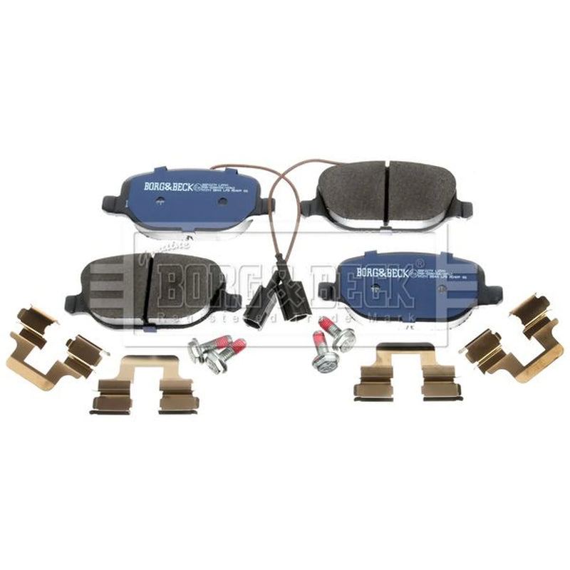 Borg & Beck 4 x Rear Brake Pad Set BBP2279