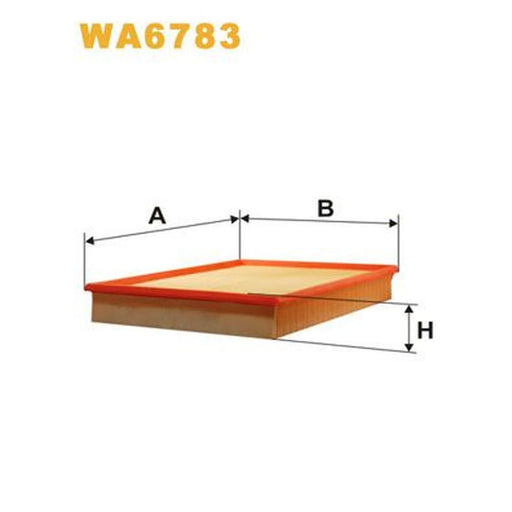 WIX Engine Air Filter WA6783