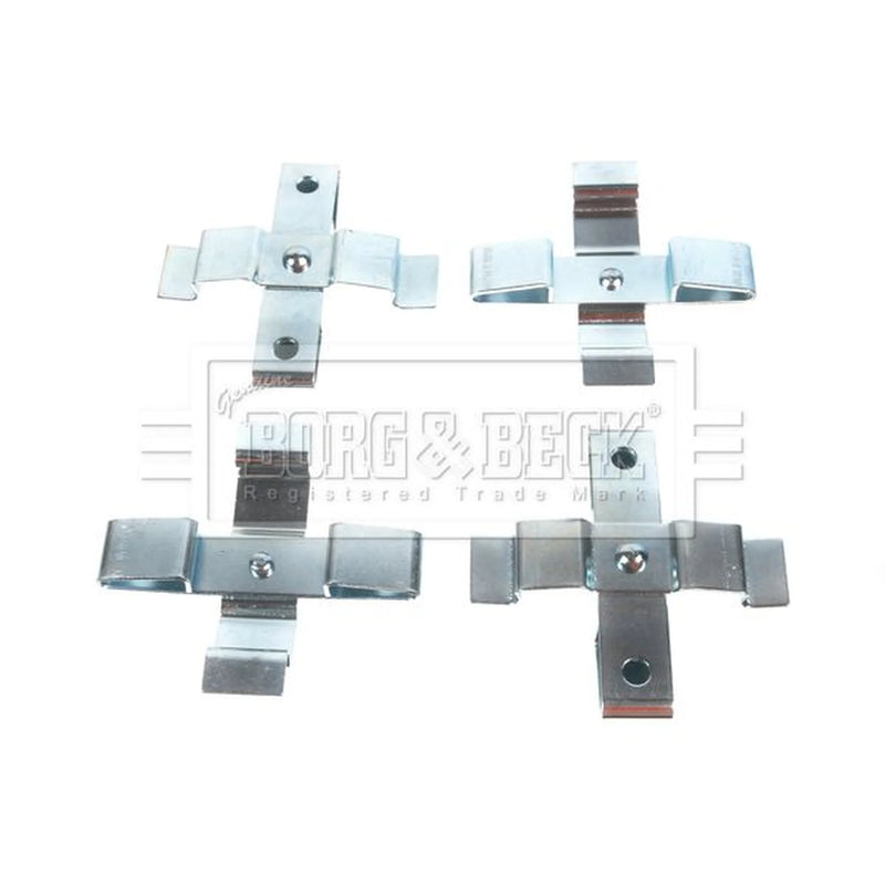 Borg & Beck Brake Pad Accessory Fitting Kit Front BBK1603