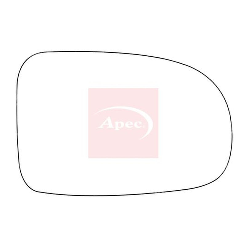 Apec Exterior Wing Mirror Glass Right AMS2692