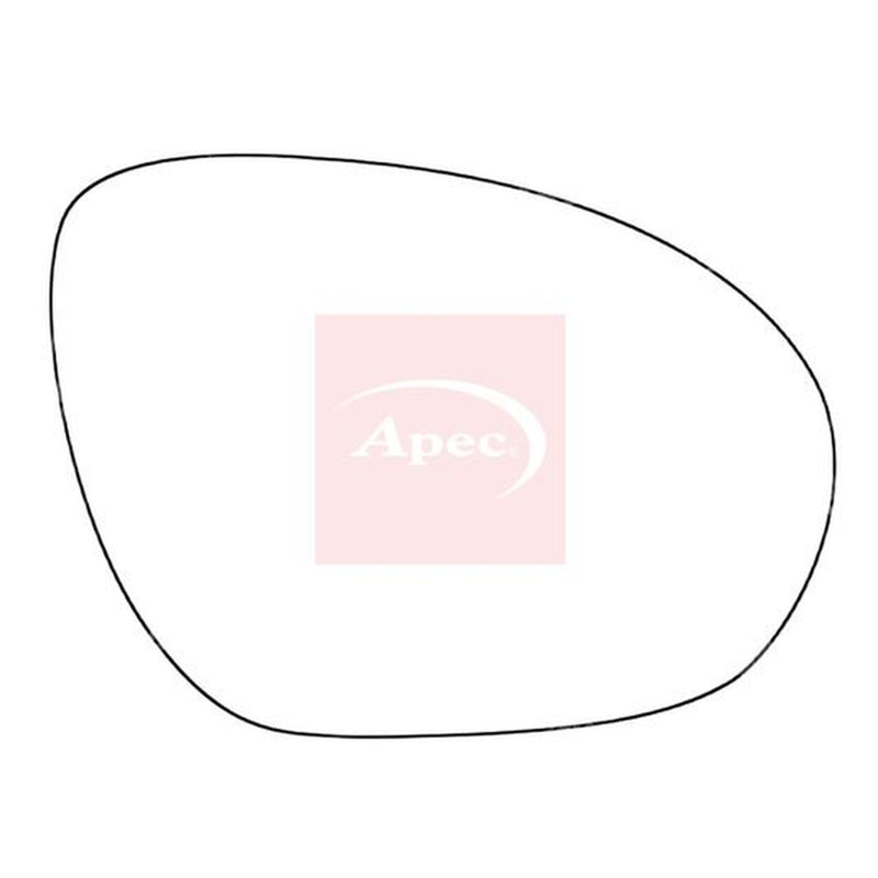 Apec Exterior Wing Mirror Glass Right AMS2152