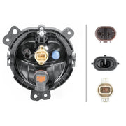 Hella Front Right Fog Light W5W 1N1 011 748-121