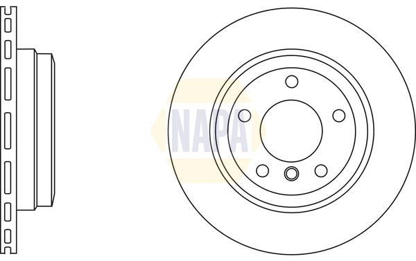 NAPA Front Vented & Rear Vented Brake Discs & Pads fits BMW DACIA