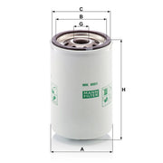 MANN-FILTER Fuel Filter Element WK 8001 OE 25011495 6003118221 6003118222