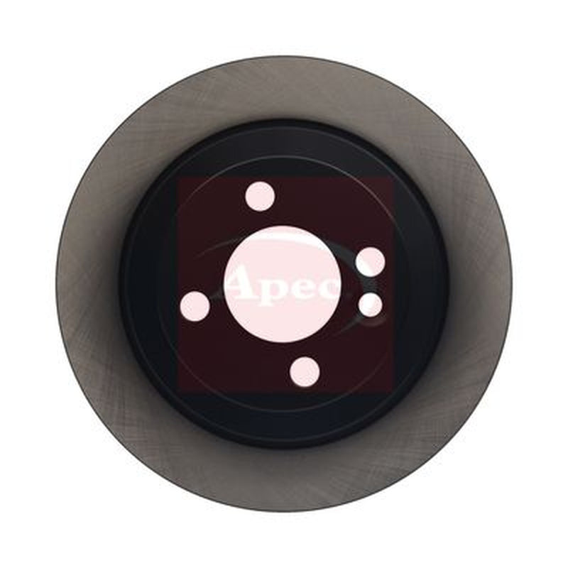 Apec 2 x Solid Rear Brake Discs DSK2849