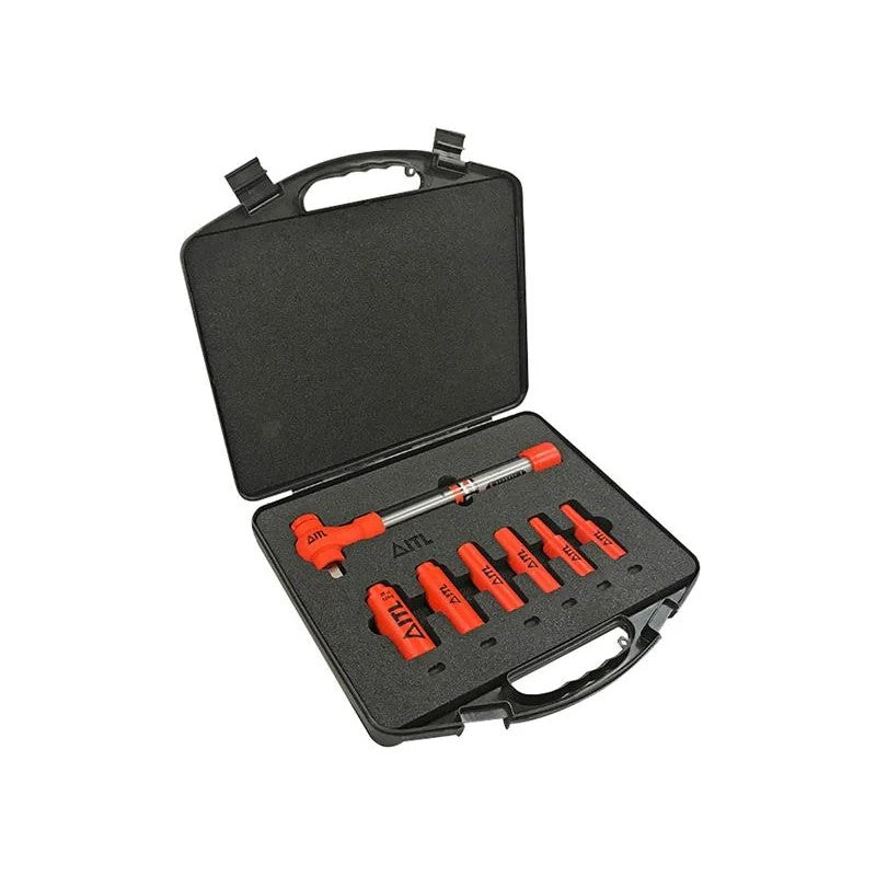 ITL Insulated Insulated 1/2in Drive Imperial Torque Wrench Kit, 7 Piece - 00025