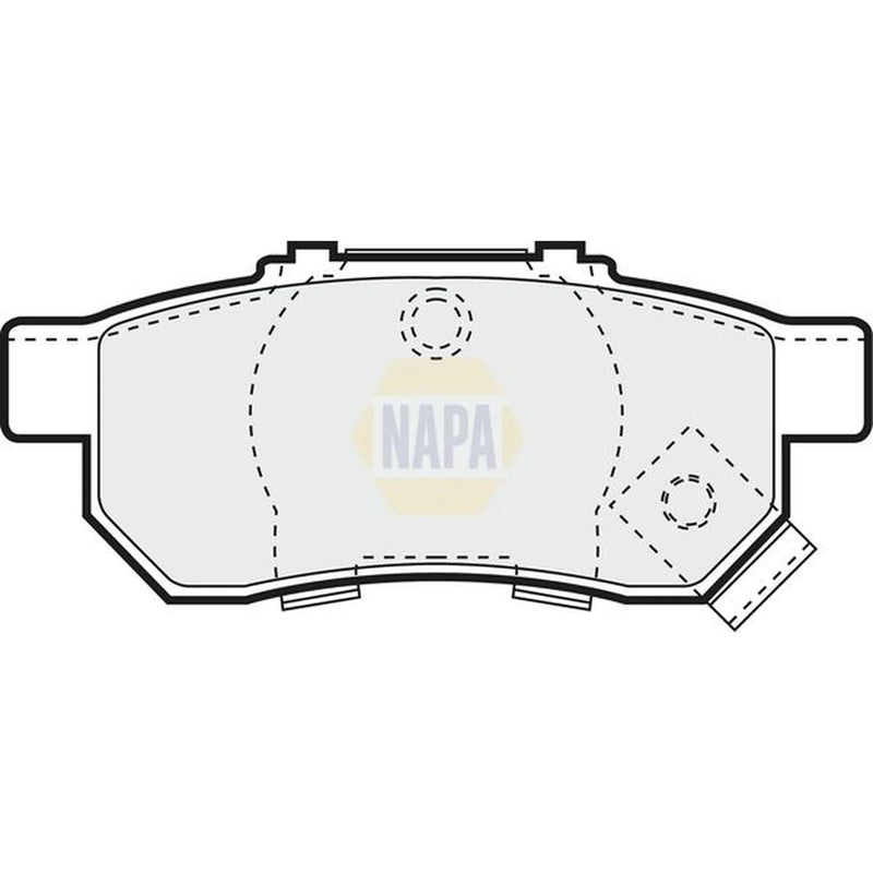 NAPA Rear Brake Pad Set NBP1705