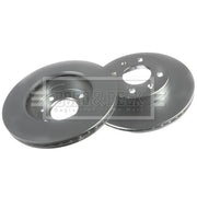 Borg & Beck 2 x Vented Front Brake Discs BBD4528